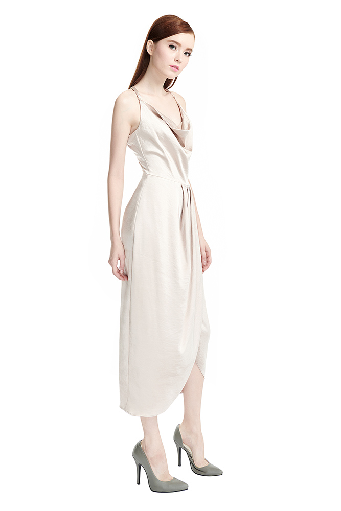 side view of the dress